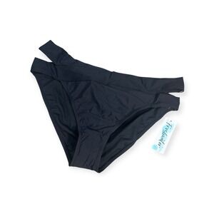 Freshwater Wrap Hipster Bikini Bottoms Black Size XXL 20
